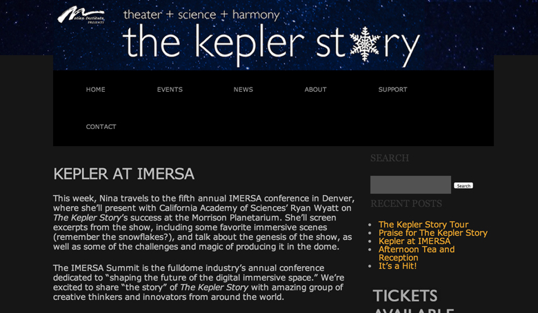 WEB Kepler blog post